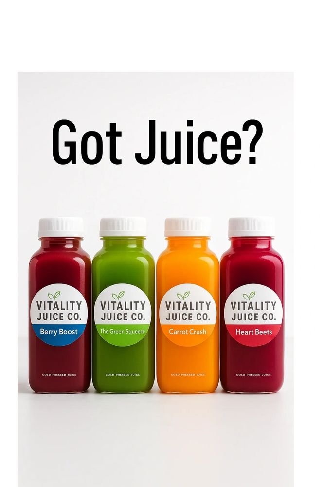 Welcome to Vitality Juice Co.