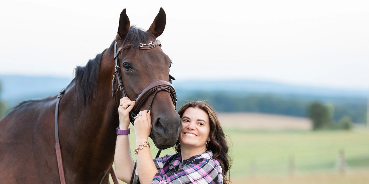 Victoria and her horse Sonyata 