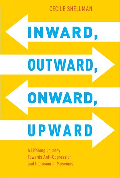 Arrow with written text In word, outward, onward, upward