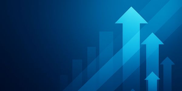 Blue-toned abstract path image representing progress, alignment, and forward movement