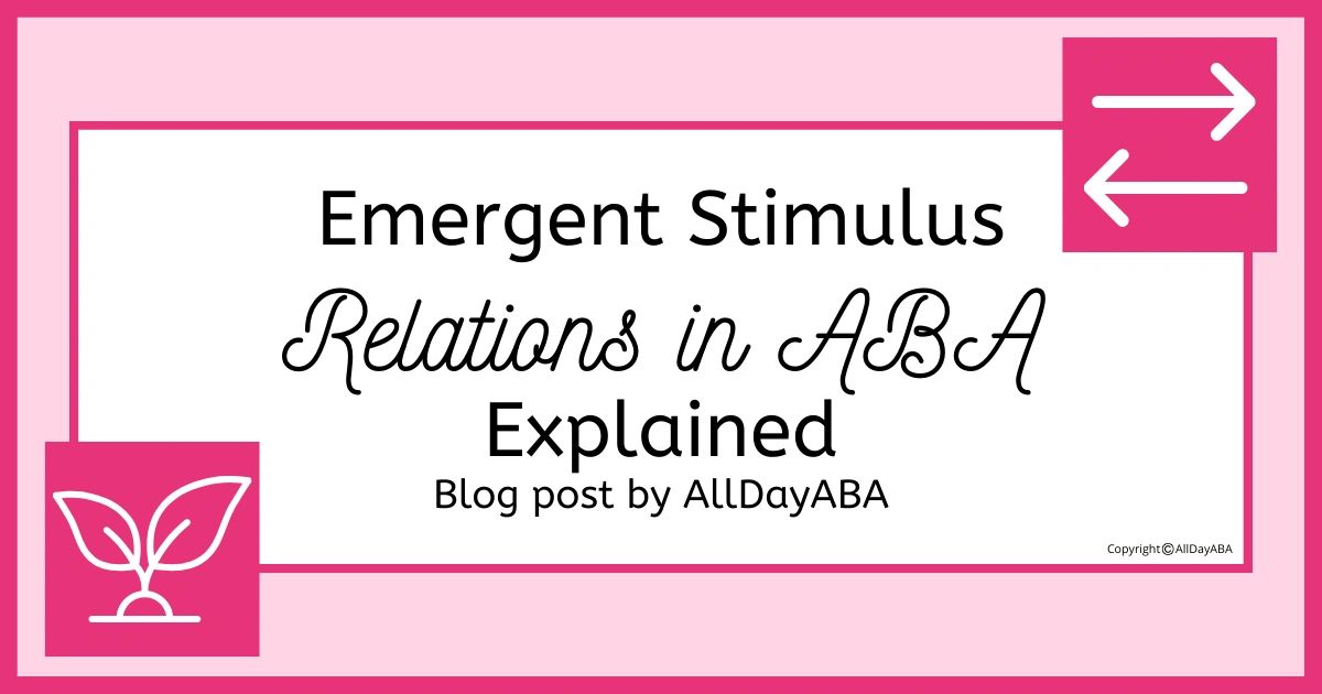 Stimulus Control Rbt Emergent Stimulus Relations in ABA Explained for RBT & BCBA Exams