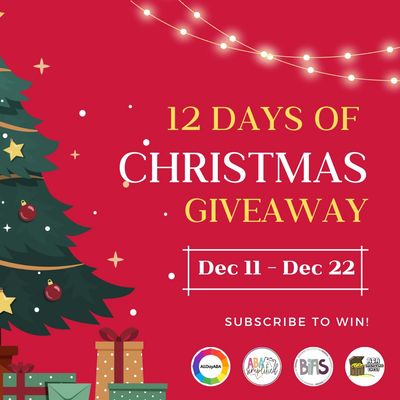 Festive 12 Days of Christmas Giveaway from Dec 11 to Dec 22.