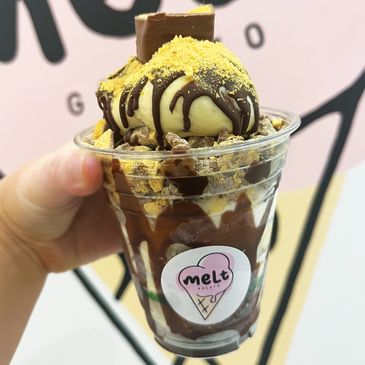Crunchie Sundae