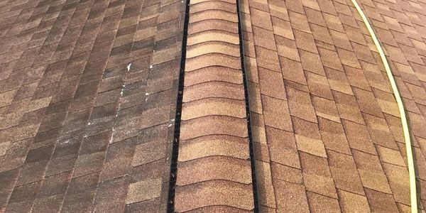 Roof Soft washing and roof cleaning service 