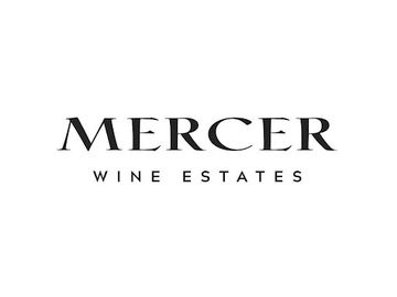 Logo of Mercer Wine Estates with elegant black text on white background.