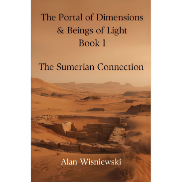 Book cover depicting a desert landscape with ancient ruins and mystical title text.