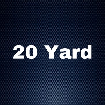 20 Yard dumpster rental size