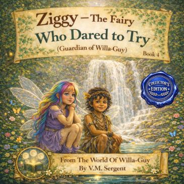 Cover of 'Ziggy – The Fairy Who Dared to Try,' a magical children's book.