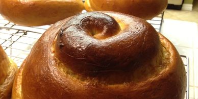 Spiral Holiday Challah with Dried Fruit