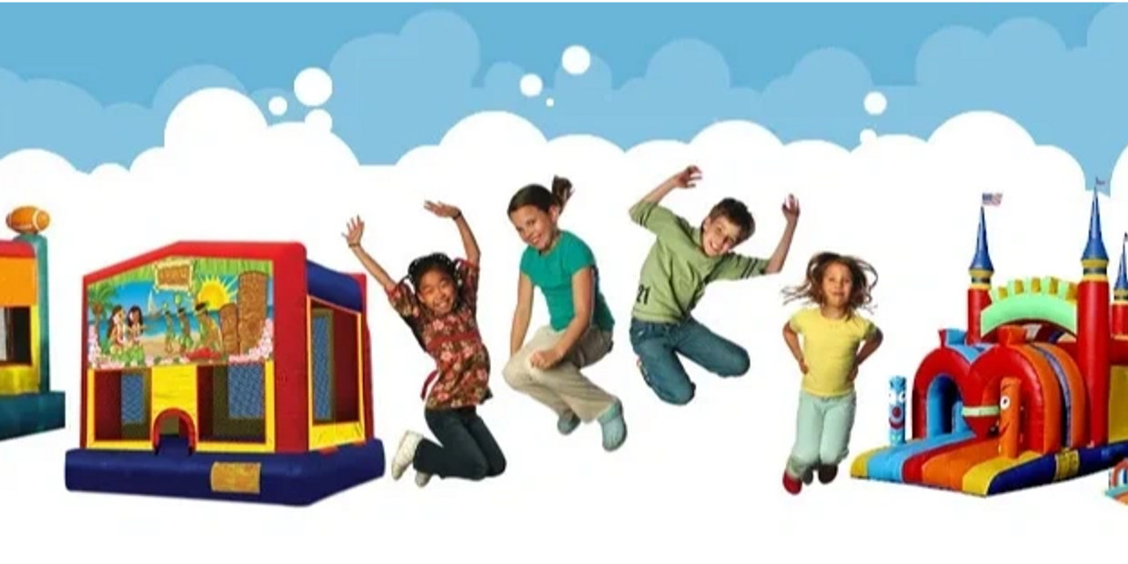 Thomas The Train 4N1 Bounce House Combo & Party Rental