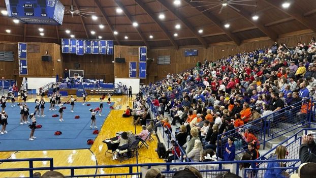 Fans Pack Coliseum for 14th Region Cheer Competition