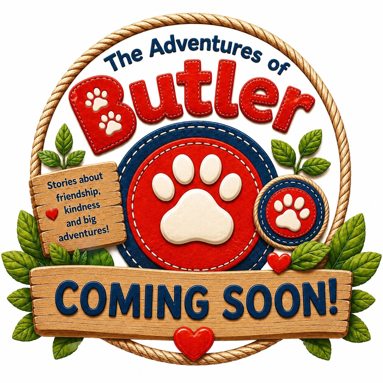 Logo for 'The Adventures of Butler' coming soon.