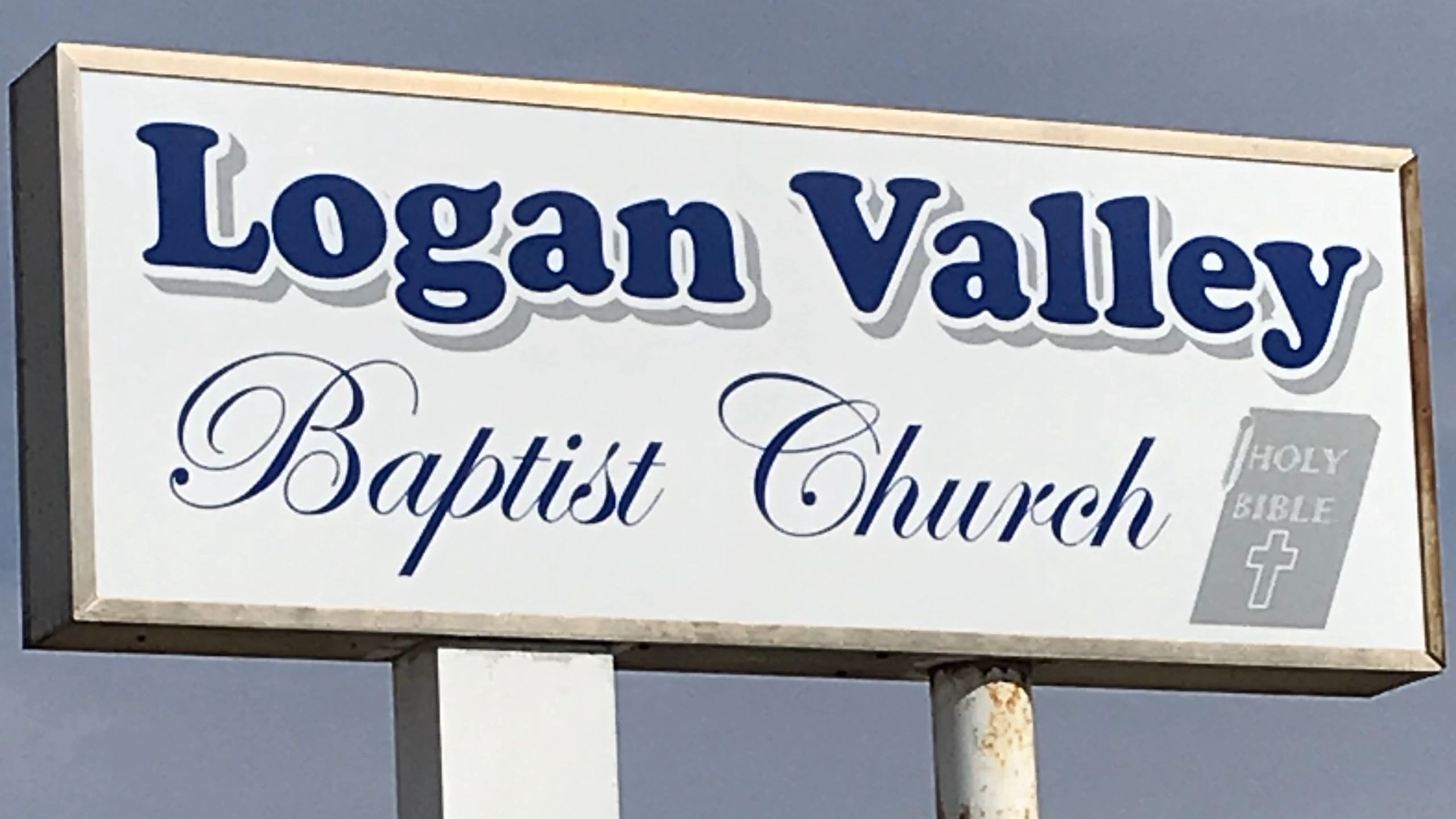Logan Valley Baptist Church outdoor sign