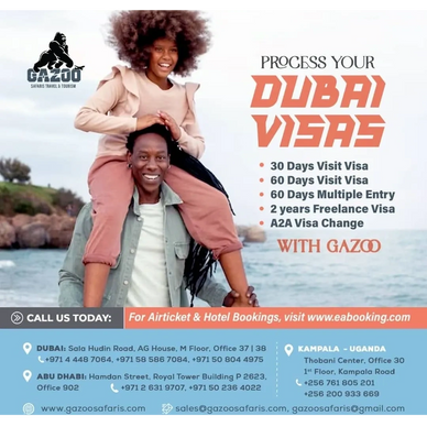 Dubai tourist/visit visa types