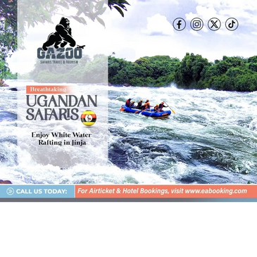 White water rafting on the river Nile in Uganda, East Africa
Thrilling Adventure on the Nile