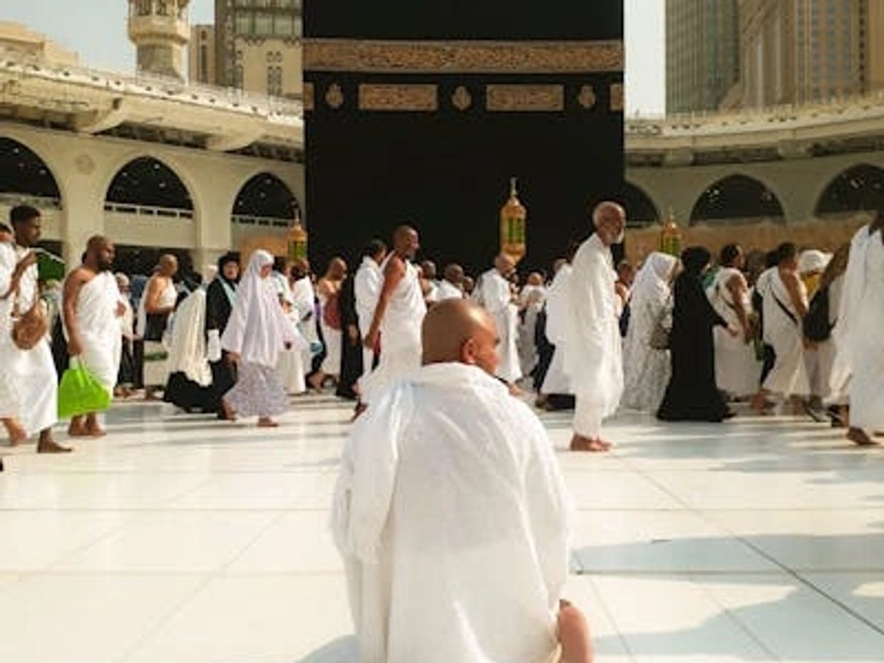 Pilgrims at Kabbah Mecca