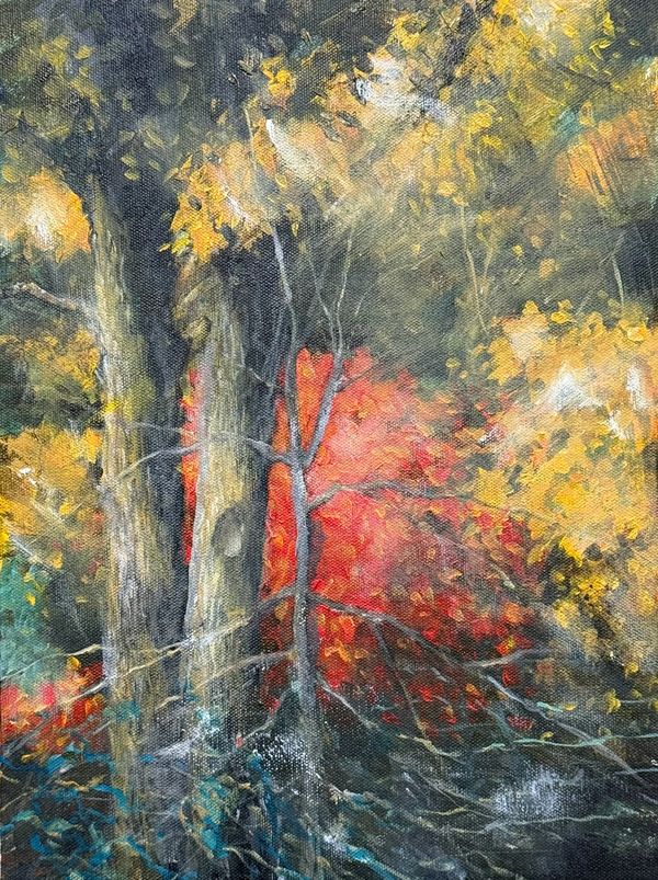 Completed landscapes from my painting demonstration at The Westside Market Roswell, GA. 