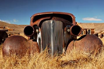 Vintage License Plate Restoration