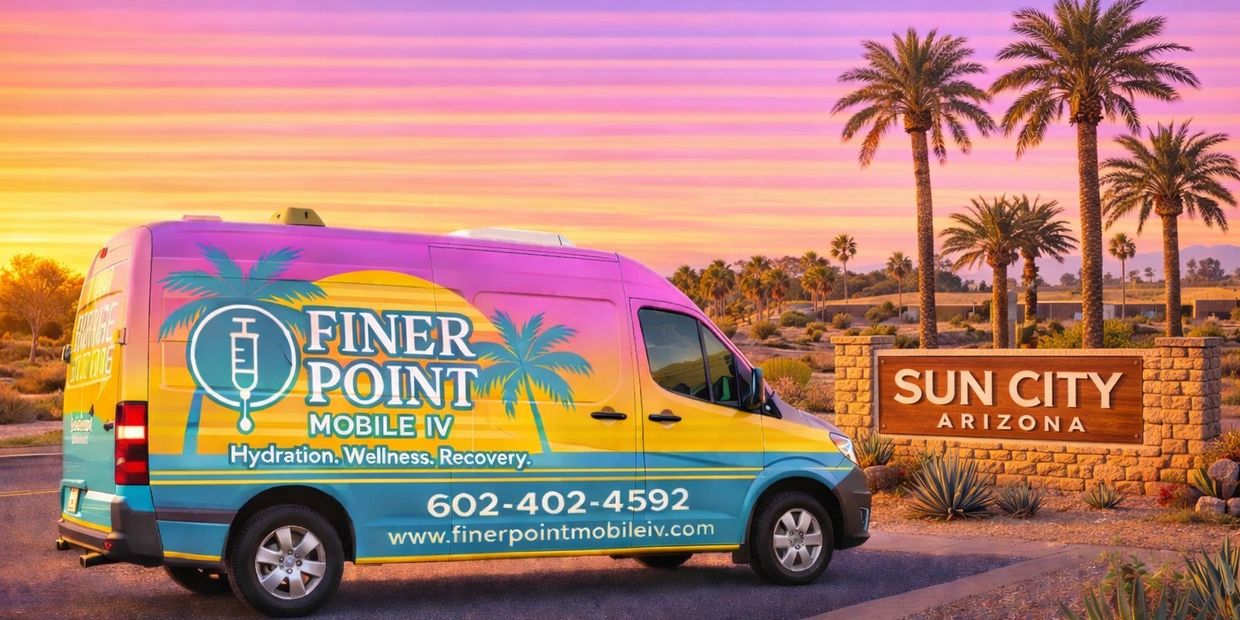 Finer Point Mobile Iv, Mobile IV Therapy In Sun City Arizona