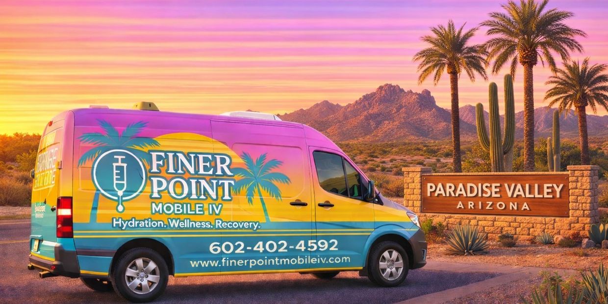 Finer Point Mobile Iv, Mobile IV Therapy In Paradise Valley Arizona
