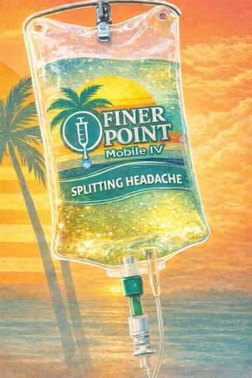 Finer Point Mobile IV, IV Bag For Migraine Splitting Headache