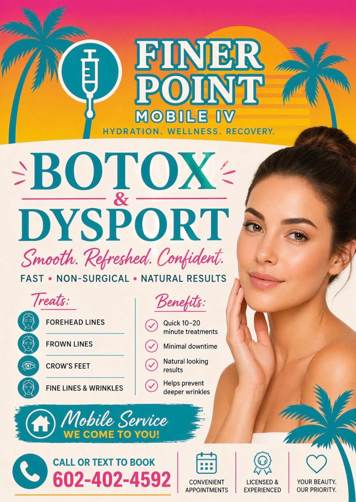 Finer Point Mobile IV offers Botox and Dysport 