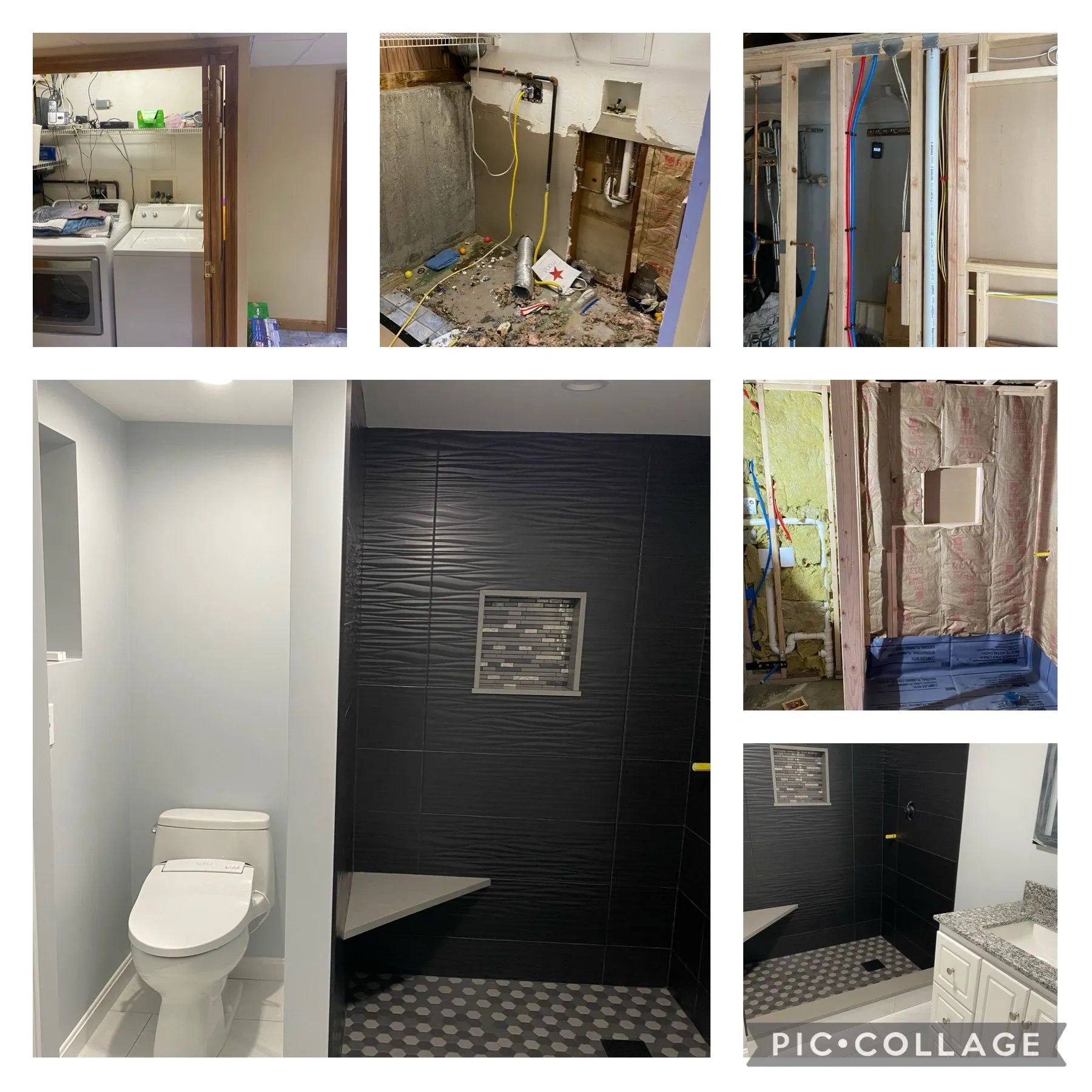 White kitchen remodel by Cowboy General Services