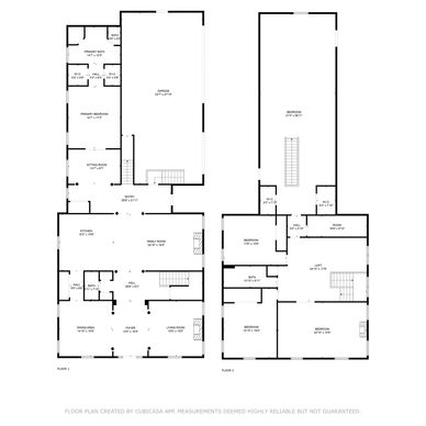 2D Floor Plan 