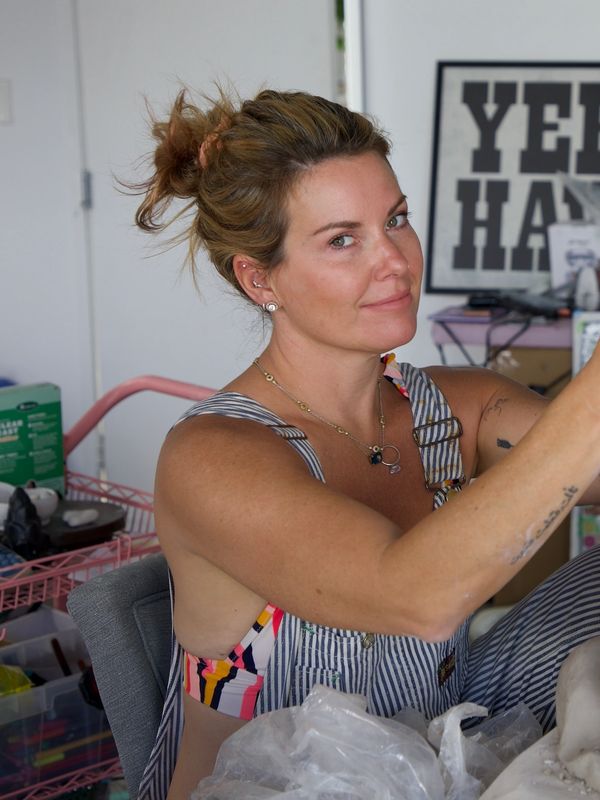 Paige Kennedy is a Manhattan Beach-based artist creating one-of-a-kind sculptural objects from mirro