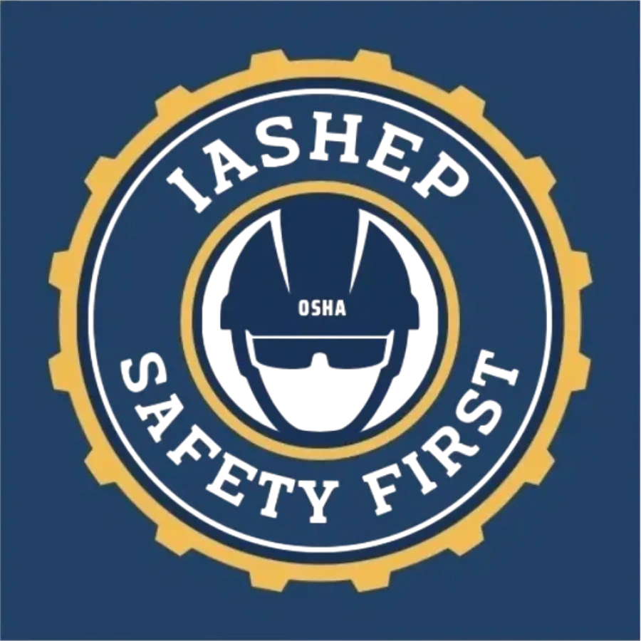 iashep logo with osha partnership