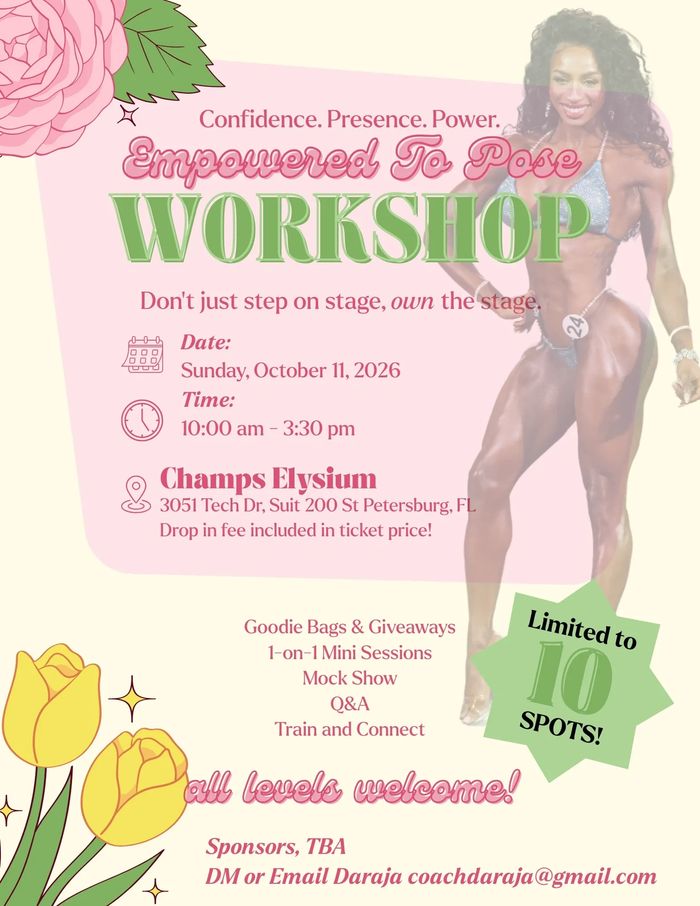 Register for my posing workshop!