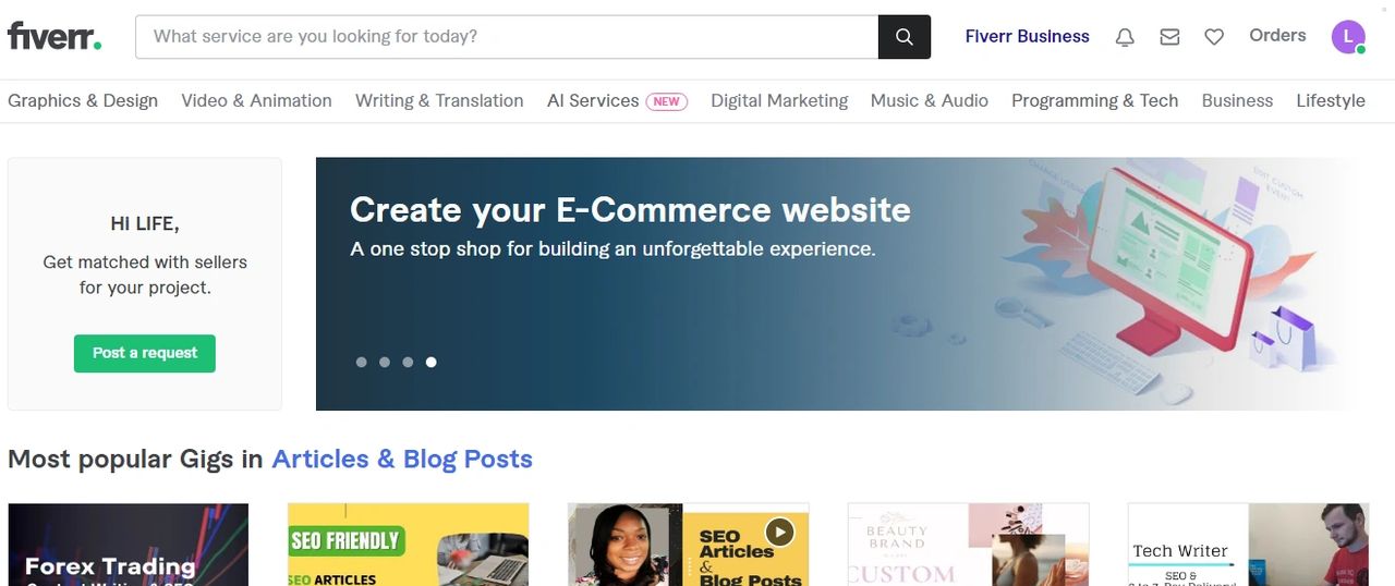 Fiverr is a popular online platform that serves as a great resource for finding creative professionals to assist with a wide range of projects. Whether you require the expertise of graphic designers, web developers, musicians, or other creative professionals, Fiverr offers a diverse pool of talent to choose from. Fiverr is a popular online platform that serves as a great resource for finding creative professionals to assist with a wide range of projects. Whether you require the expertise of graphic designers, web developers, musicians, or other creative professionals, Fiverr offers a diverse pool of talent to choose from.