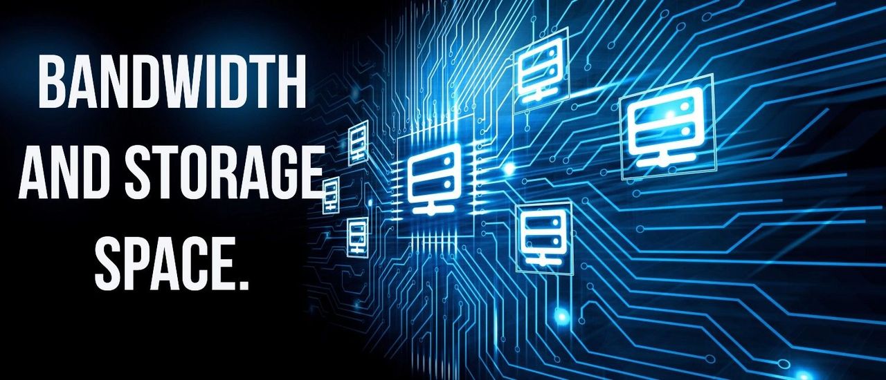 Bandwidth and storage space are two important considerations when planning a website. Bandwidth refers to the amount of data that can be transferred in a given period of time. Storage space refers to the amount of space available on a computer or storage device to store data. Bandwidth and storage space are two important considerations when planning a website. Bandwidth refers to the amount of data that can be transferred in a given period of time. Storage space refers to the amount of space available on a computer or storage device to store data.