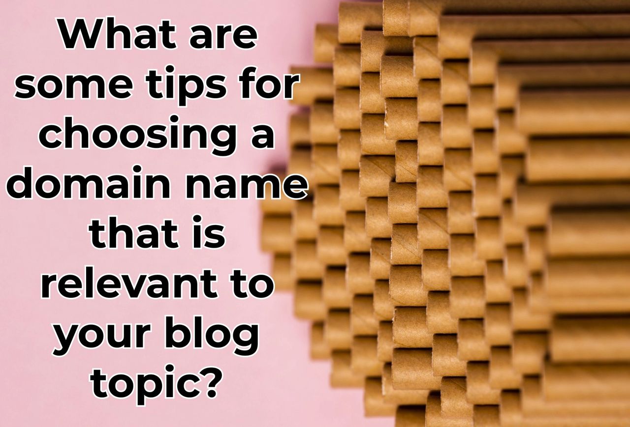 When choosing a domain name for your business, you'll want to make sure it is relevant and descriptive. Here are some tips to help you choose a domain name that is both appropriate and catchy: When choosing a domain name for your business, you'll want to make sure it is relevant and descriptive. Here are some tips to help you choose a domain name that is both appropriate and catchy:
