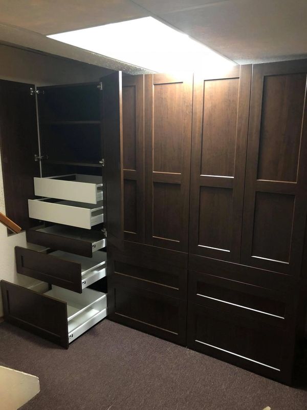 Cupboard and Shelf assemblies