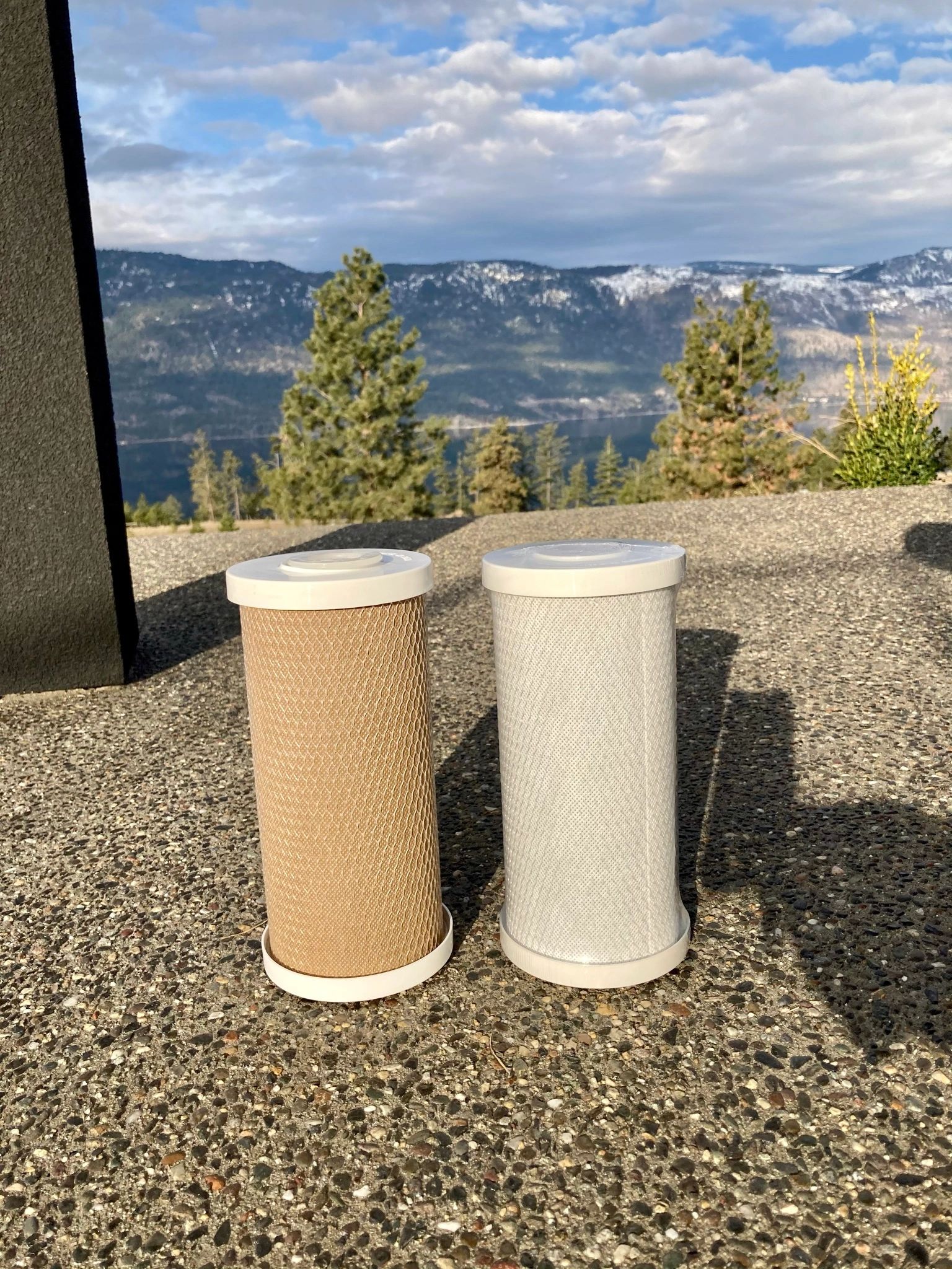 Acid-washed coconut shell carbon block water filter replacements. Water filters Kelowna and Okanagan