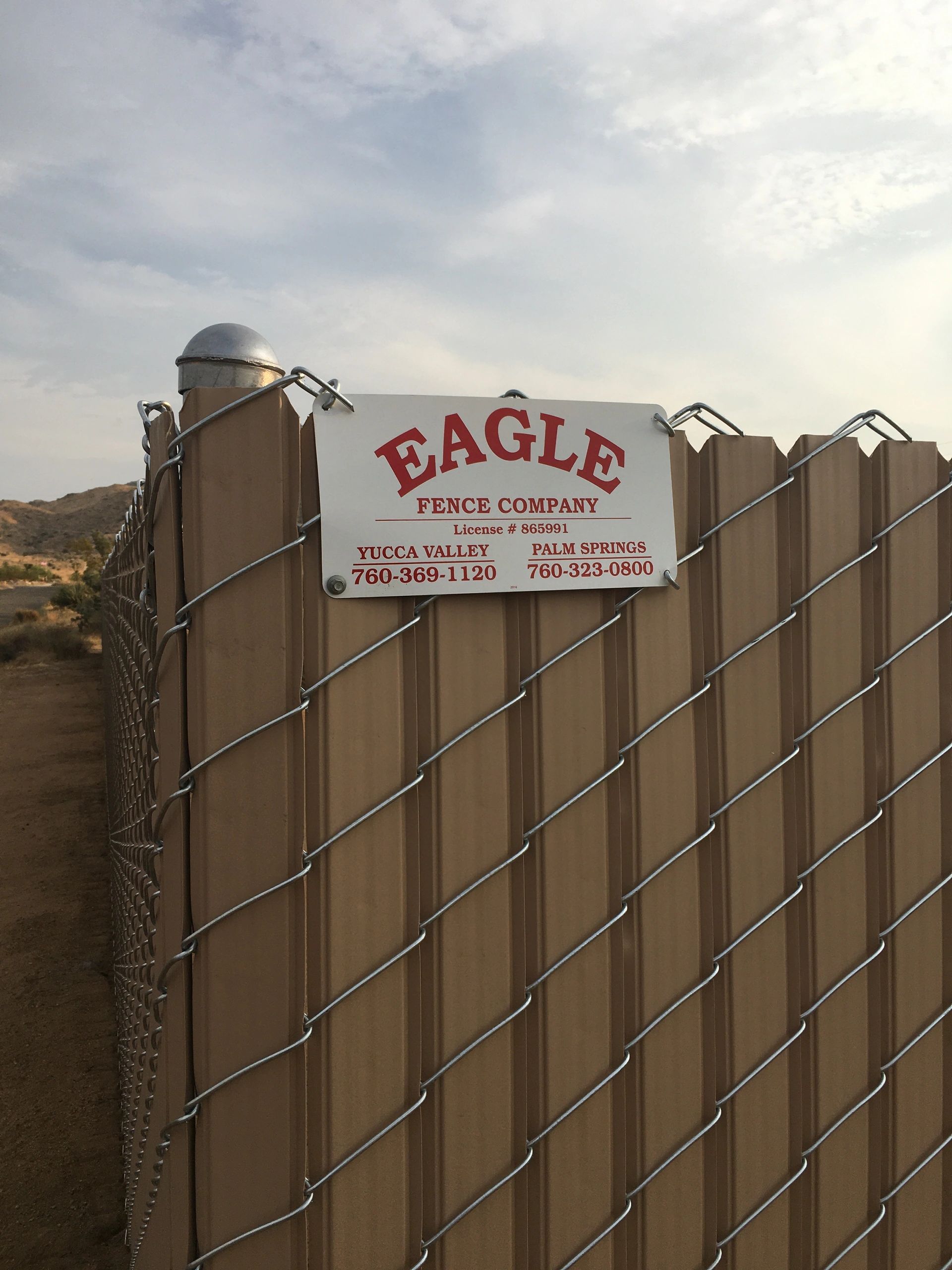 eagle eye fence