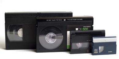 Transfert cassettes vidéo, 8 mm, Super 8, diapositives.