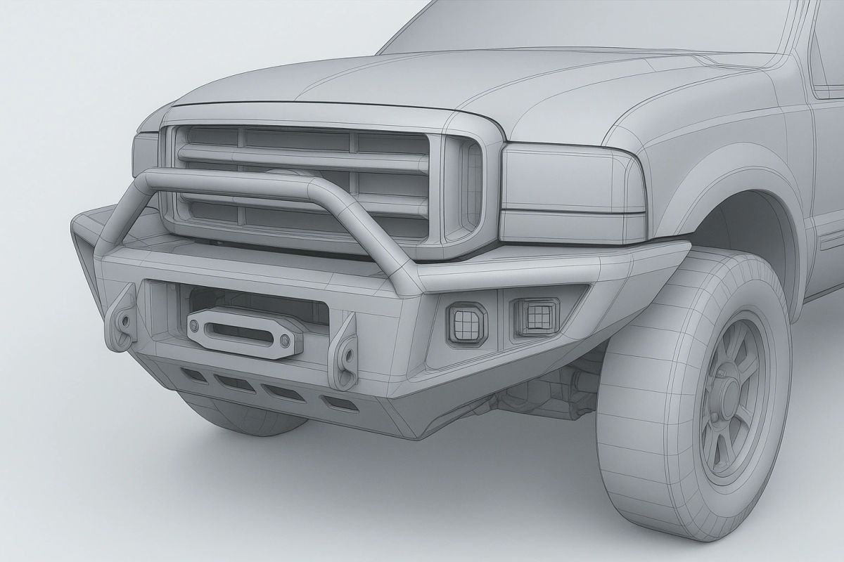 Ford Excursion Front Bumper