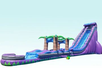 Largest water slide for teenagers and adults. 33 feet tall monster slide.