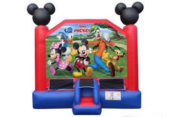 Mickey Mouse bounce house