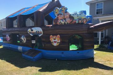 Noahs Ark bounce house toddler unit.