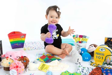 Mix & Match our Sensory Plush to create the perfect baby gift. Great for baby showers!