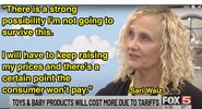 Sari Wiaz discusses the impact of tariffs on baby products with Fox News Las Vegas