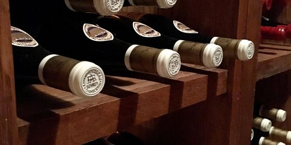 Investment-grade Burgundy wine collection in a premium wine cellar