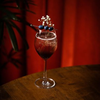 Cocktail on the table