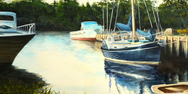 The Treworgy Custom Boats Boatyard in Florida