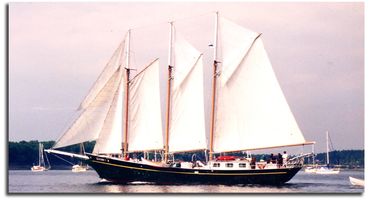 3 masted schooner "Kathryn B"  built by Treworgy Custom Boats