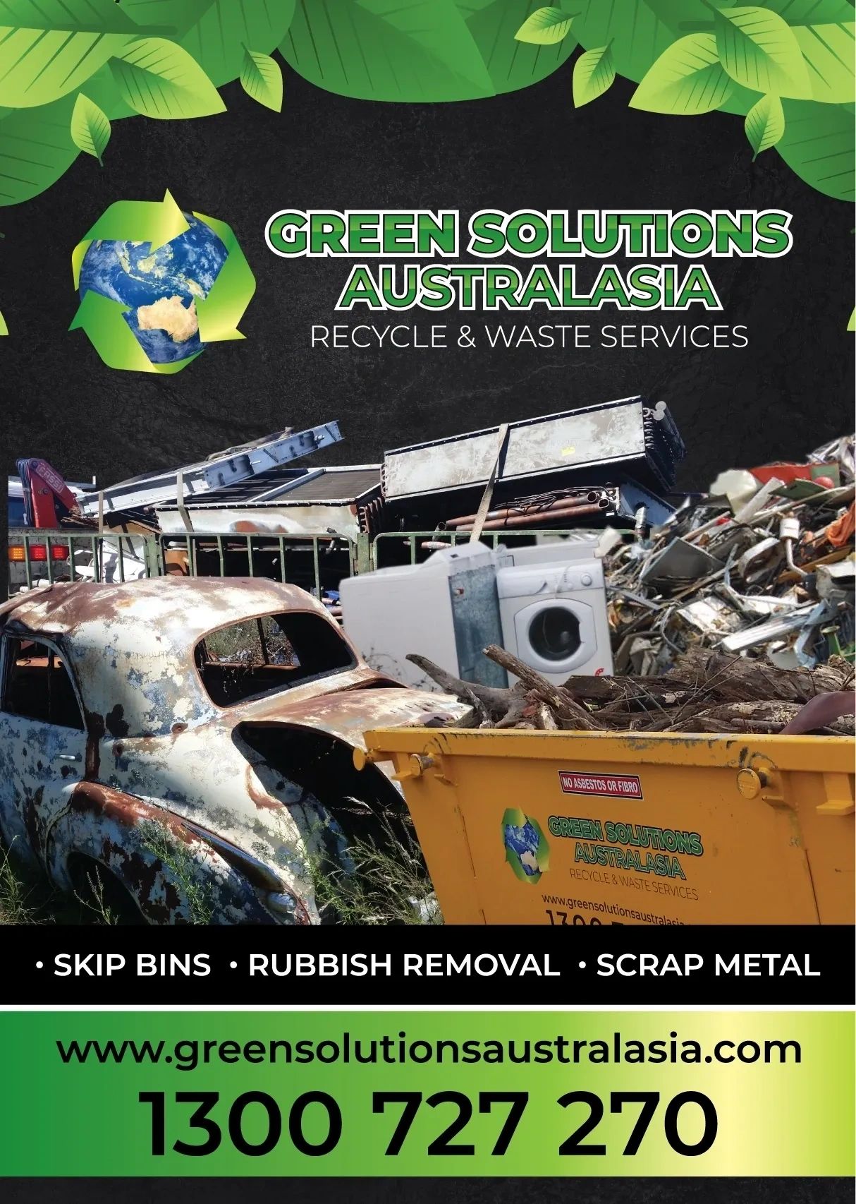 Recycling & Skip Bins Greensolution Australasia
