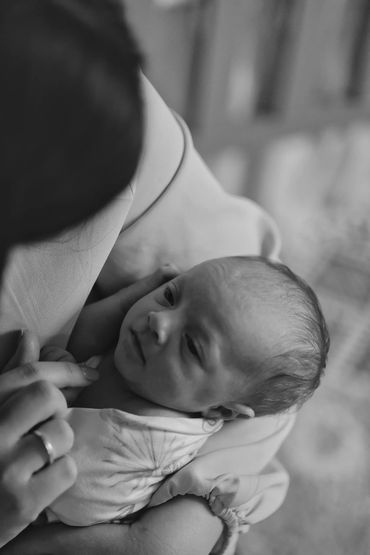 Lifestyle newborn session provided by capturedbyceleste..com